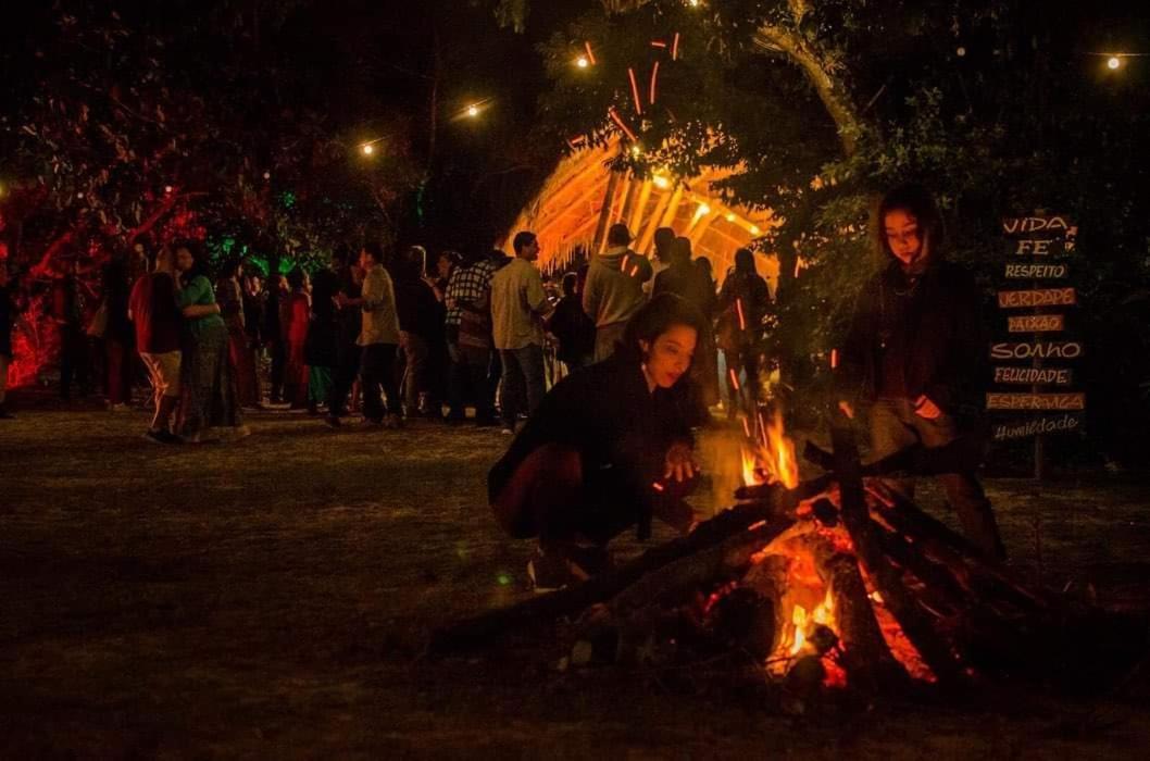 Namaste Pousada E Camping Кананея Экстерьер фото