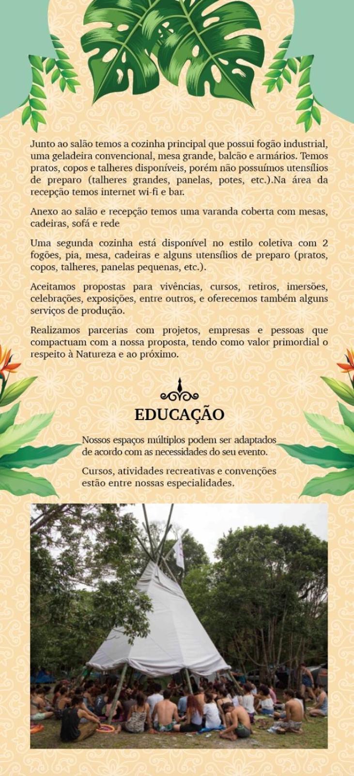 Namaste Pousada E Camping Кананея Экстерьер фото