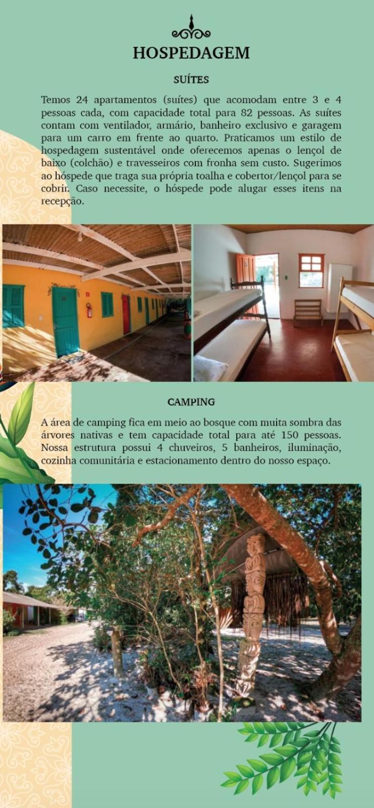 Namaste Pousada E Camping Кананея Экстерьер фото